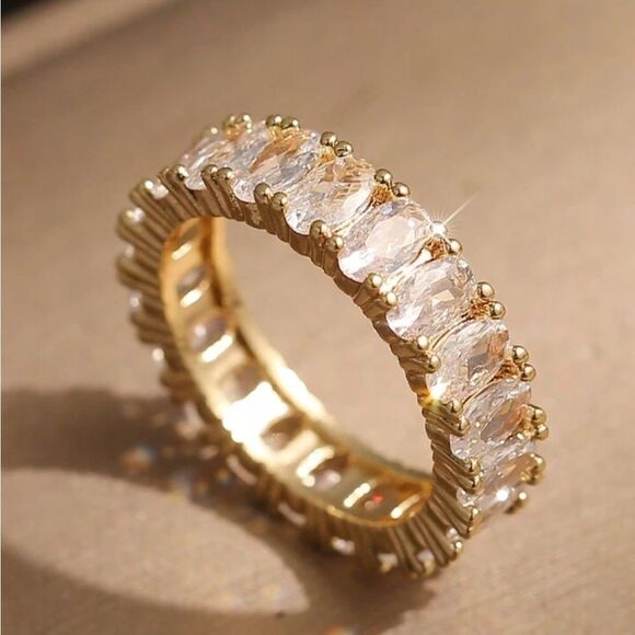 Eternity band ring M252 - Picture 1 of 2